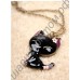 Подвеска Retro Black oil paint Cat Sweater